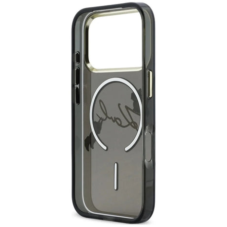Husa de protectie Karl Lagerfeld compatibil cu iPhone 17 Pro Max / iPhone 18 Pro Max, Negru