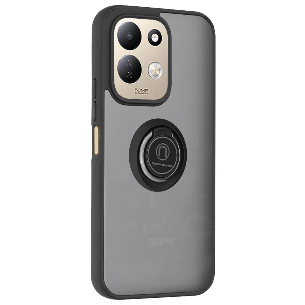 Husa de protectie Techsuit Glinth compatibil cu Xiaomi Redmi 17 4G / Redmi 17 5G, Negru