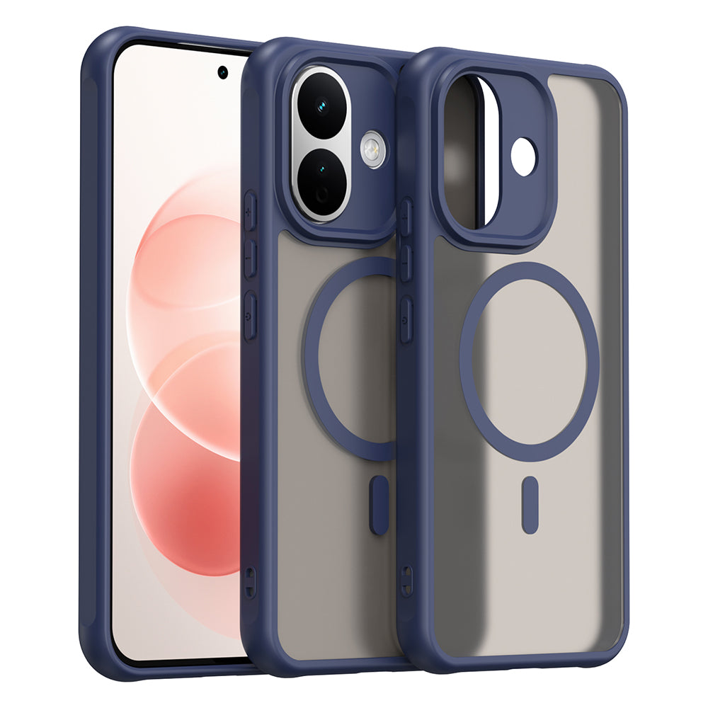 Husa de protectie Techsuit HaloFrost II MagSafe compatibil cu Xiaomi Redmi Note 17 Pro 5G, Albastru