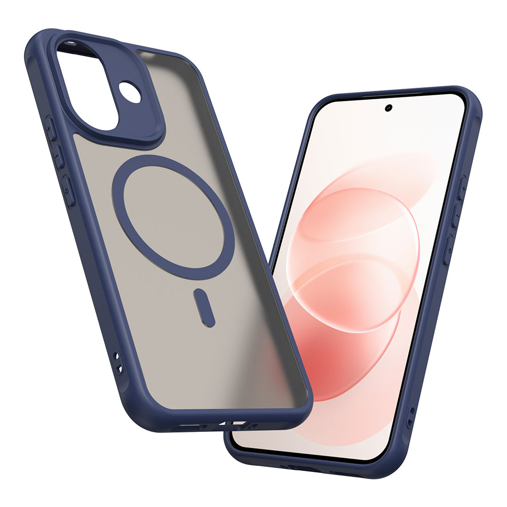 Husa de protectie Techsuit HaloFrost II MagSafe compatibil cu Xiaomi Redmi Note 17 Pro 5G, Albastru