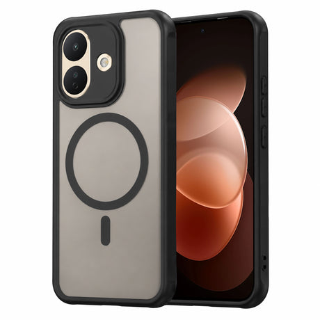 Techsuit HaloFrost II MagSafe husă neagră pentru Xiaomi Redmi Note 17 Pro 5G