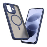 Husa de protectie Techsuit HaloFrost II MagSafe compatibil cu Xiaomi Redmi Note 17 4G / Redmi Note 17 5G, Albastru