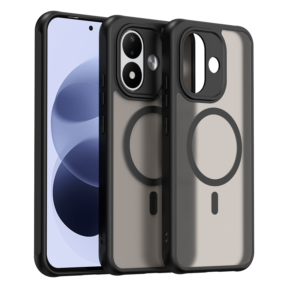 Husa de protectie Techsuit HaloFrost II MagSafe compatibil cu Xiaomi Redmi Note 17 4G / Redmi Note 17 5G, Negru