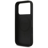 Husa de protectie Guess Leather 4G compatibil cu iPhone 18 Pro / iPhone 17 Pro, Negru