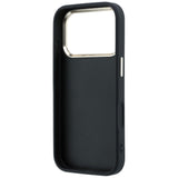 Husa de protectie Guess Leather 4G compatibil cu iPhone 18 Pro / iPhone 17 Pro, Negru