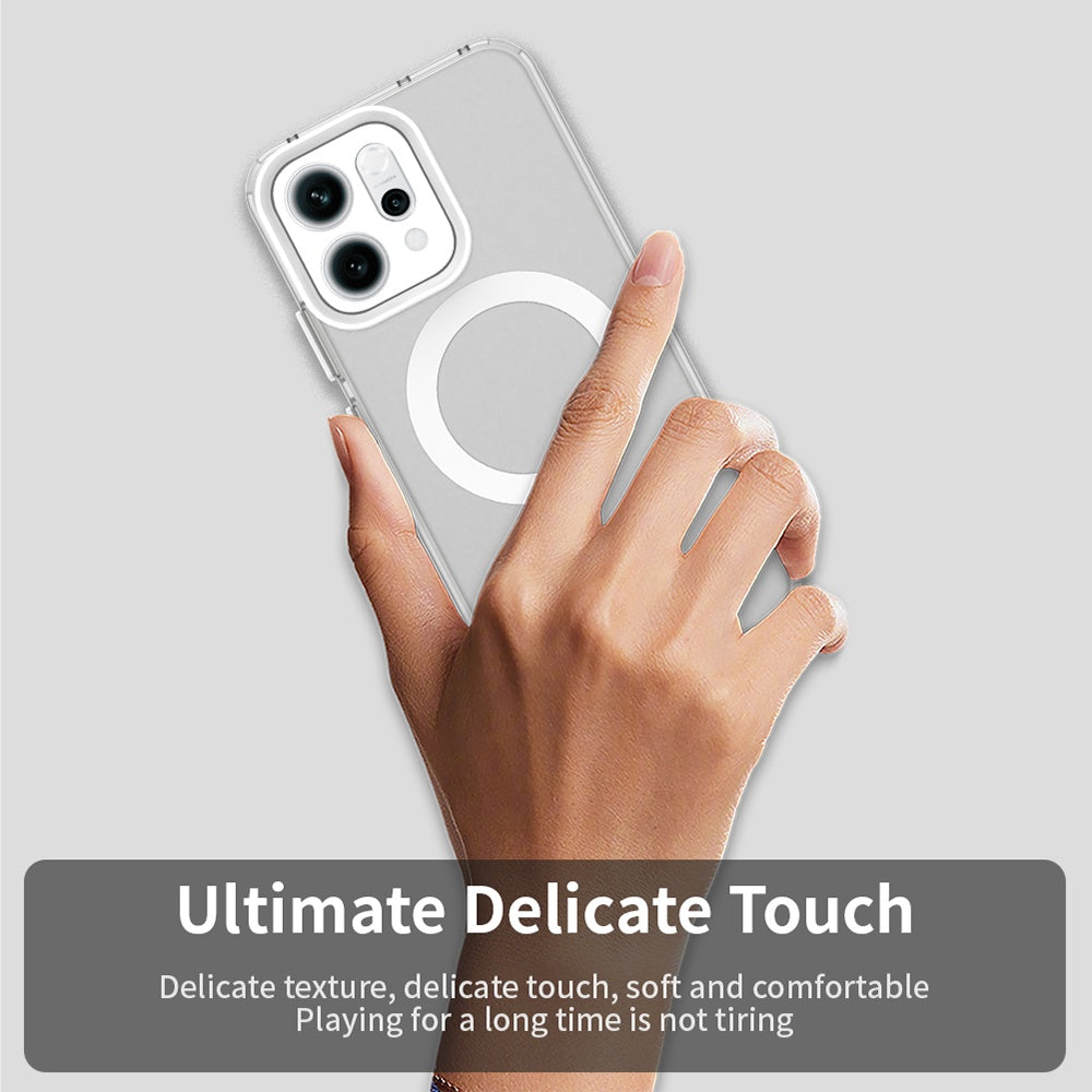 Husa de protectie Techsuit CandyCase MagSafe compatibil cu Oppo Reno16 F / Reno16 FS, Alb