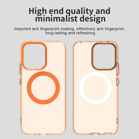 Husa de protectie Techsuit CandyCase MagSafe compatibil cu Oppo Reno16 F / Reno16 FS, Portocaliu
