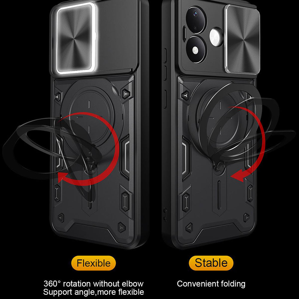 Husa de protectie Techsuit CamGuard Pro compatibil cu Xiaomi Redmi Note 17 Pro Max, Albastru
