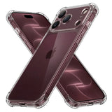 Husa de protectie Techsuit Shockproof Clear Silicone compatibil cu iPhone 18 Pro Max / iPhone 17 Pro Max, Transparent
