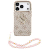 Husa de protectie Guess compatibil cu iPhone 18 Pro / iPhone 17 Pro, Roz