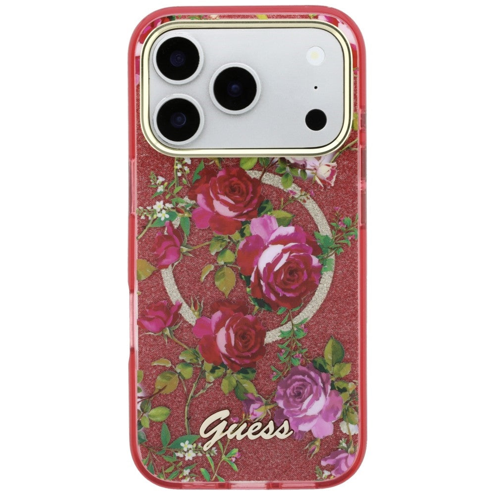 Husa de protectie Guess compatibil cu iPhone 17 Pro / iPhone 18 Pro, Bordo