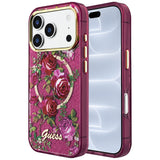 Husa de protectie Guess compatibil cu iPhone 17 Pro / iPhone 18 Pro, Bordo