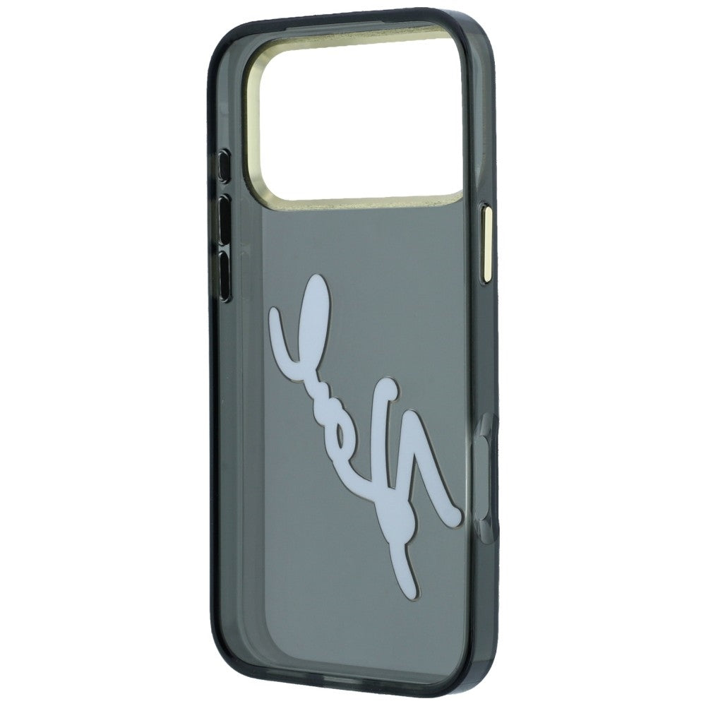Husa de protectie Karl Lagerfeld compatibil cu iPhone 17 Pro / iPhone 18 Pro, Negru