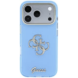 Husa de protectie Guess IML 4G compatibil cu iPhone 18 Pro Max / iPhone 17 Pro Max, Albastru