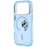 Husa de protectie Karl Lagerfeld compatibil cu iPhone 18 Pro / iPhone 17 Pro, Albastru