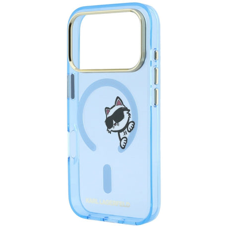 Husa de protectie Karl Lagerfeld compatibil cu iPhone 18 Pro / iPhone 17 Pro, Albastru