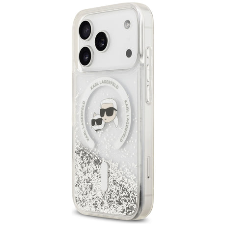 Karl Lagerfeld védőtok iPhone 18 Pro Max / iPhone 17 Pro Max készülékhez, átlátszó