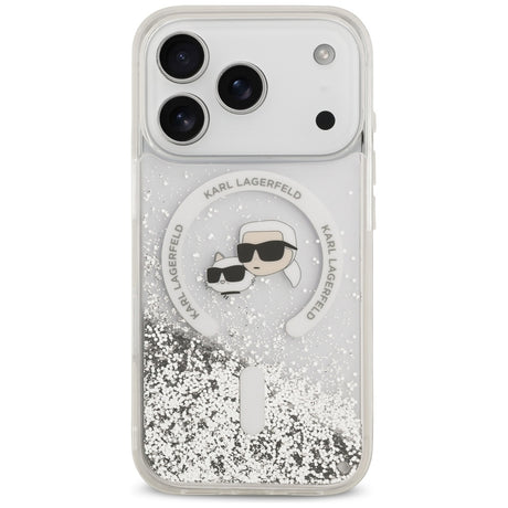 Karl Lagerfeld védőtok iPhone 18 Pro / iPhone 17 Pro készülékekhez, átlátszó