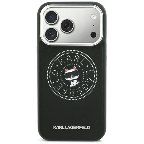 Karl Lagerfeld védőtok iPhone 18 Pro Max / iPhone 17 Pro Max készülékhez, fekete