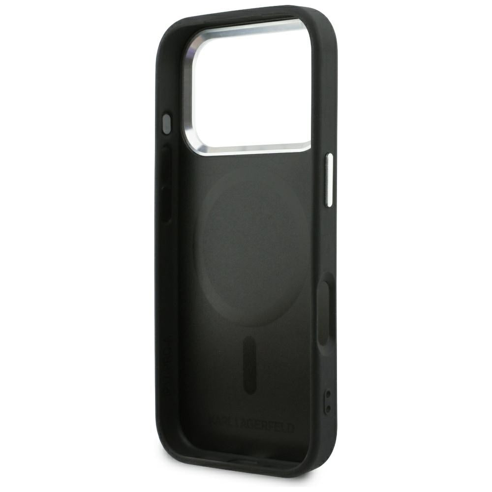 Husa de protectie Karl Lagerfeld compatibil cu iPhone 18 Pro Max / iPhone 17 Pro Max, Negru