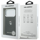 Husa de protectie Karl Lagerfeld compatibil cu iPhone 18 Pro Max / iPhone 17 Pro Max, Negru