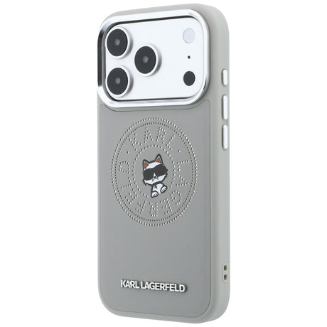 Husa de protectie Karl Lagerfeld compatibil cu iPhone 18 Pro Max / iPhone 17 Pro Max, Gri