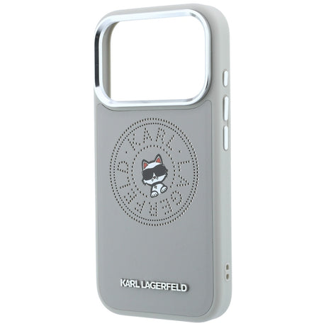 Husa de protectie Karl Lagerfeld compatibil cu iPhone 18 Pro Max / iPhone 17 Pro Max, Gri