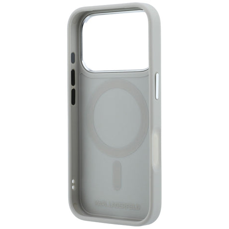 Husa de protectie Karl Lagerfeld compatibil cu iPhone 18 Pro Max / iPhone 17 Pro Max, Gri