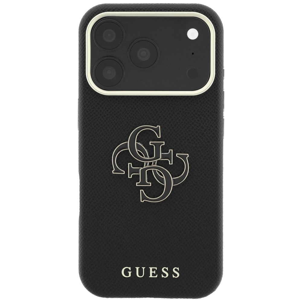 Husa de protectie Guess compatibil cu iPhone 17 Pro Max / iPhone 18 Pro Max, Negru