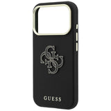 Husa de protectie Guess compatibil cu iPhone 17 Pro Max / iPhone 18 Pro Max, Negru