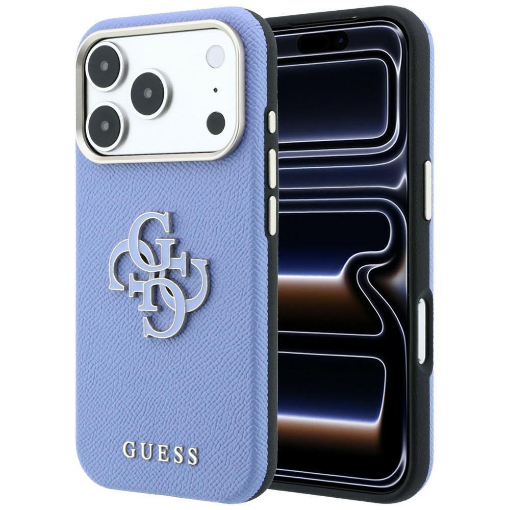 Husa de protectie Guess compatibil cu iPhone 17 Pro Max / iPhone 18 Pro Max, Albastru