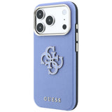 Husa de protectie Guess compatibil cu iPhone 18 Pro / iPhone 17 Pro, Albastru