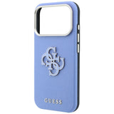 Husa de protectie Guess compatibil cu iPhone 18 Pro / iPhone 17 Pro, Albastru
