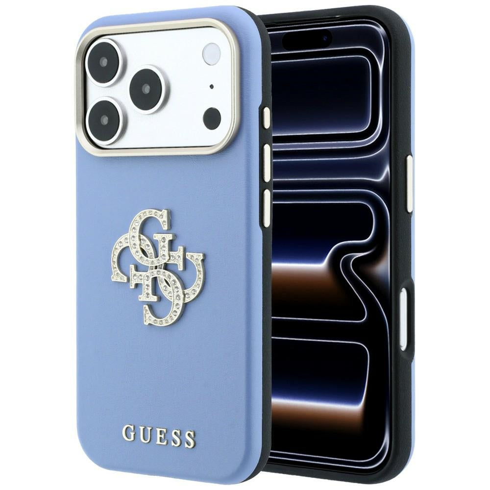 Husa de protectie Guess compatibil cu iPhone 18 Pro Max / iPhone 17 Pro Max, Albastru