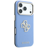 Husa de protectie Guess compatibil cu iPhone 18 Pro Max / iPhone 17 Pro Max, Albastru