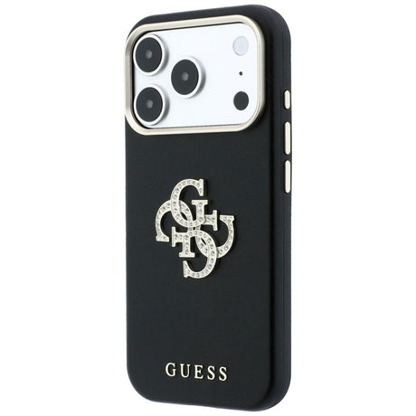 Husa de protectie Guess compatibil cu iPhone 17 Pro Max / iPhone 18 Pro Max, Negru
