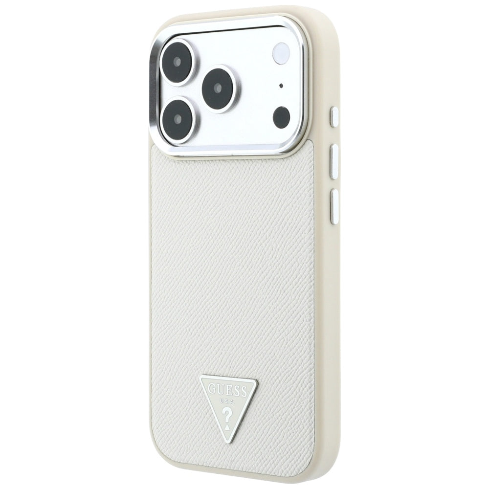 Husa de protectie Guess compatibil cu iPhone 17 Pro Max / iPhone 18 Pro Max, Bej