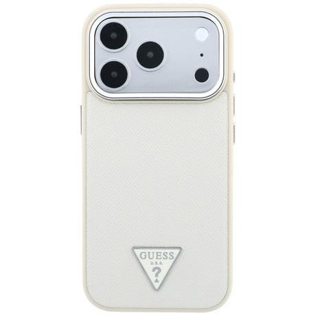 Husa de protectie Guess compatibil cu iPhone 17 Pro Max / iPhone 18 Pro Max, Bej
