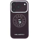 Husa de protectie Karl Lagerfeld compatibil cu iPhone 18 Pro Max / iPhone 17 Pro Max, Bordo