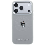 Husa de protectie Karl Lagerfeld compatibil cu iPhone 18 Pro / iPhone 17 Pro, Gri