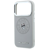 Husa de protectie Karl Lagerfeld compatibil cu iPhone 18 Pro / iPhone 17 Pro, Gri