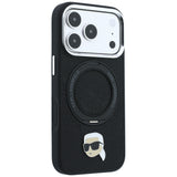 Husa de protectie Karl Lagerfeld compatibil cu iPhone 18 Pro / iPhone 17 Pro, Negru
