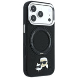 Husa de protectie Karl Lagerfeld compatibil cu iPhone 17 Pro Max / iPhone 18 Pro Max, Negru