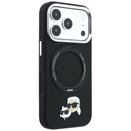Husa de protectie Karl Lagerfeld compatibil cu iPhone 17 Pro Max / iPhone 18 Pro Max, Negru
