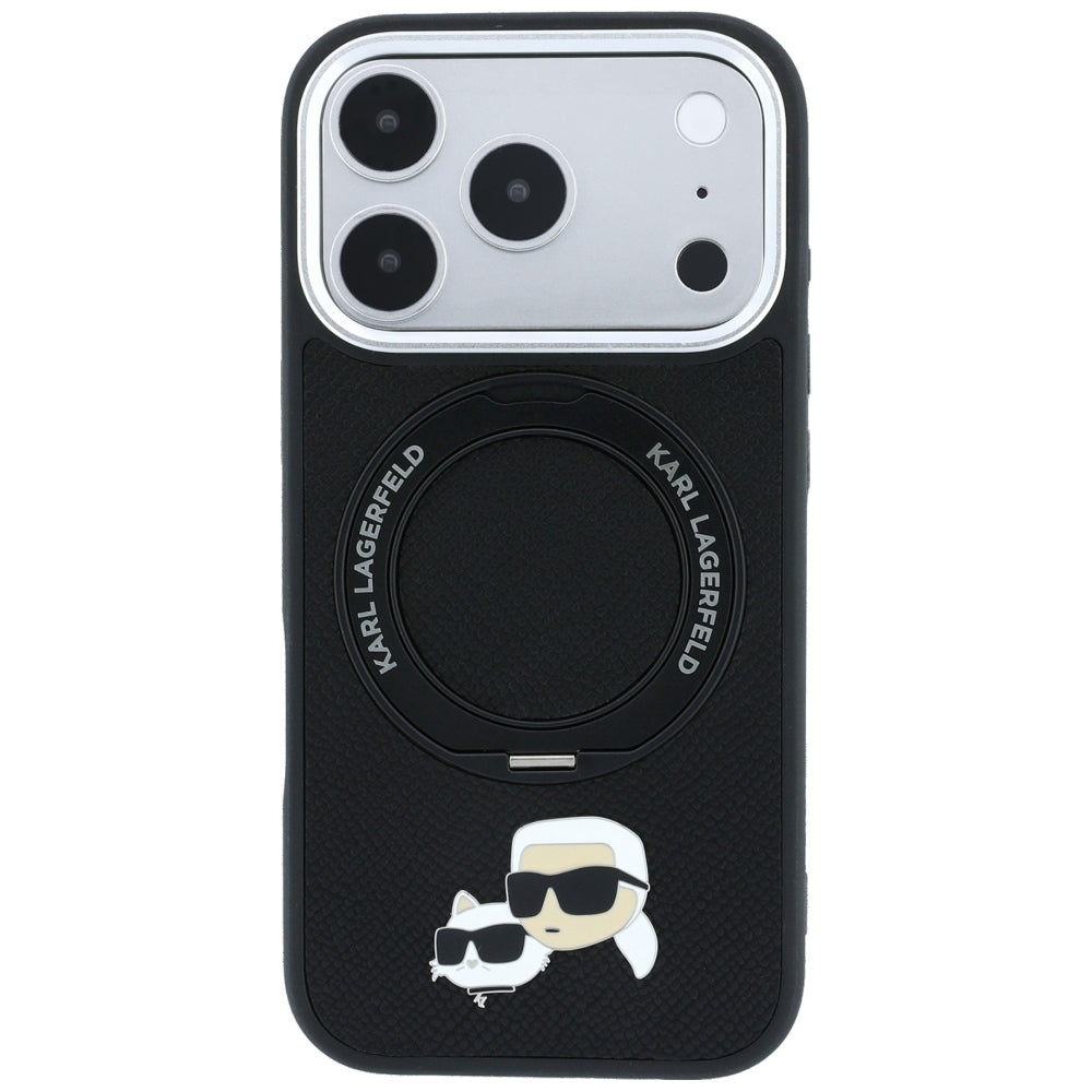Husa de protectie Karl Lagerfeld compatibil cu iPhone 17 Pro Max / iPhone 18 Pro Max, Negru