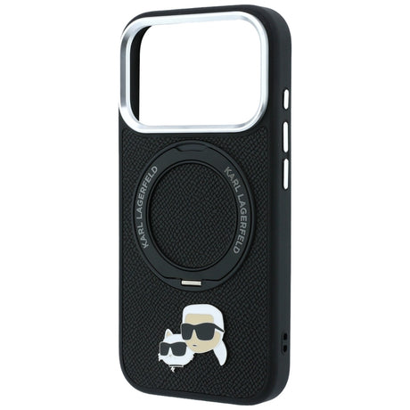 Husa de protectie Karl Lagerfeld compatibil cu iPhone 17 Pro Max / iPhone 18 Pro Max, Negru
