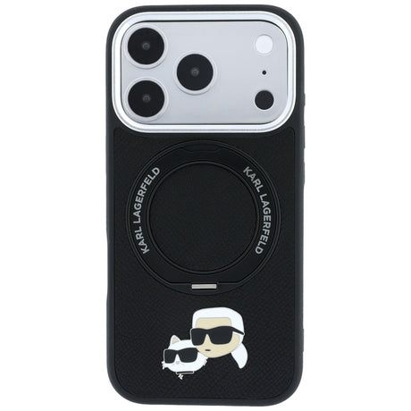 Husa de protectie Karl Lagerfeld compatibil cu iPhone 18 Pro / iPhone 17 Pro, Negru
