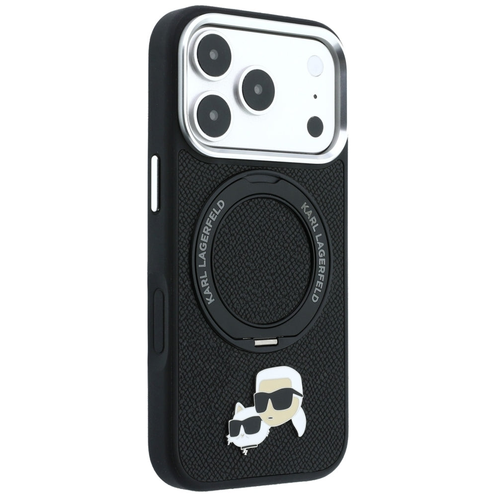 Husa de protectie Karl Lagerfeld compatibil cu iPhone 18 Pro / iPhone 17 Pro, Negru