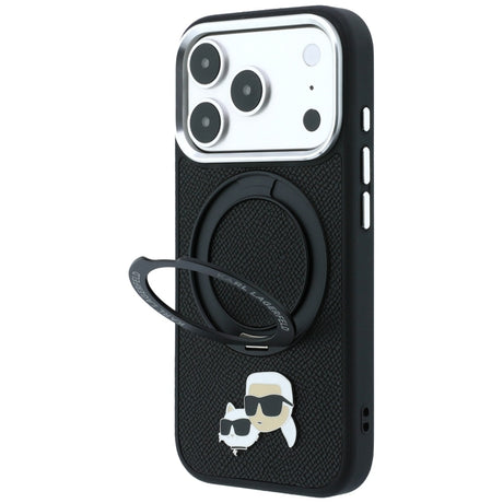 Husa de protectie Karl Lagerfeld compatibil cu iPhone 18 Pro / iPhone 17 Pro, Negru