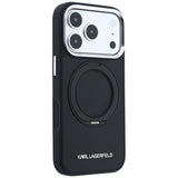 Husa de protectie Karl Lagerfeld compatibil cu iPhone 17 Pro Max / iPhone 18 Pro Max, Negru